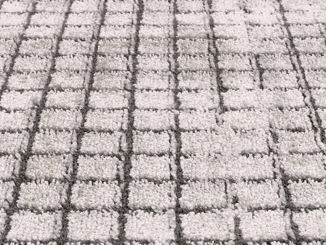 Legend Bacchus Geometric Grey Rug