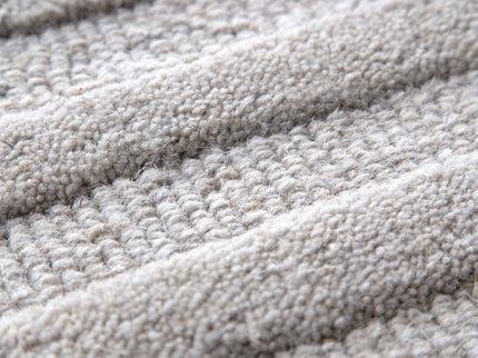 Les Nomades Felix Light Grey Wool Rug