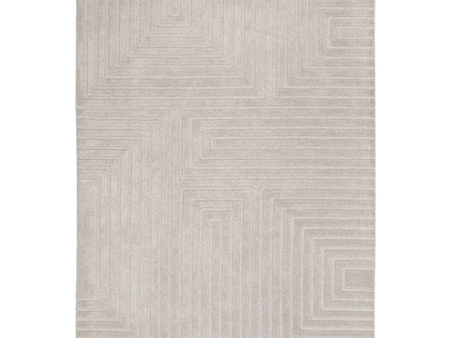 Les Nomades Felix Beige Wool Rug
