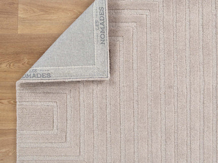Les Nomades Felix Beige Wool Rug
