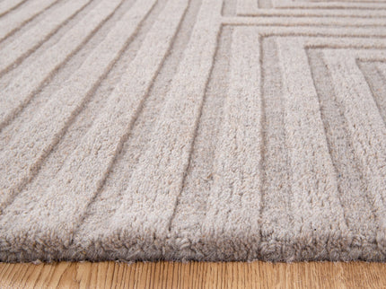 Les Nomades Felix Beige Wool Rug