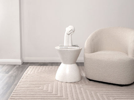 Les Nomades Felix Beige Wool Rug