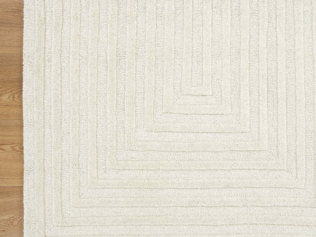 Les Nomades Felix Cream Wool Rug