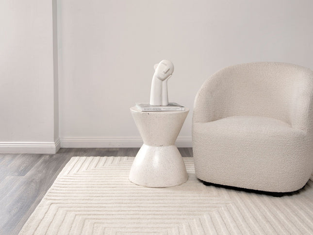 Les Nomades Felix Cream Wool Rug