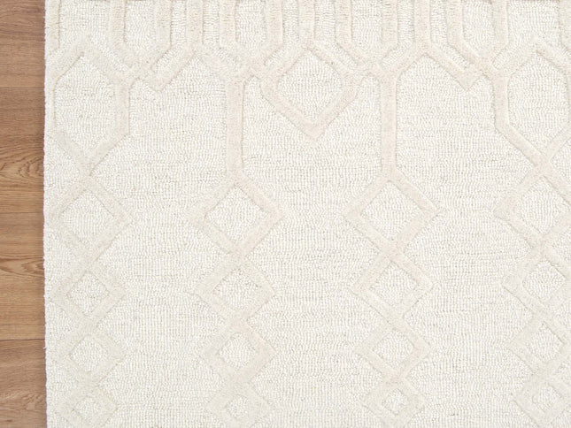 Les Nomades Senso Cream Wool Rug