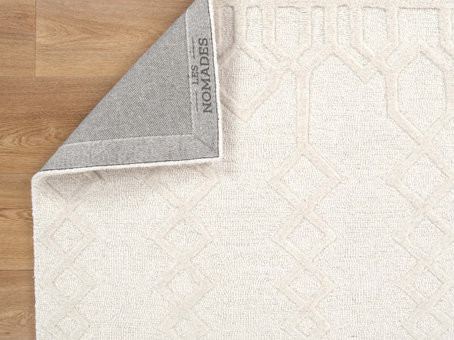 Les Nomades Senso Cream Wool Rug