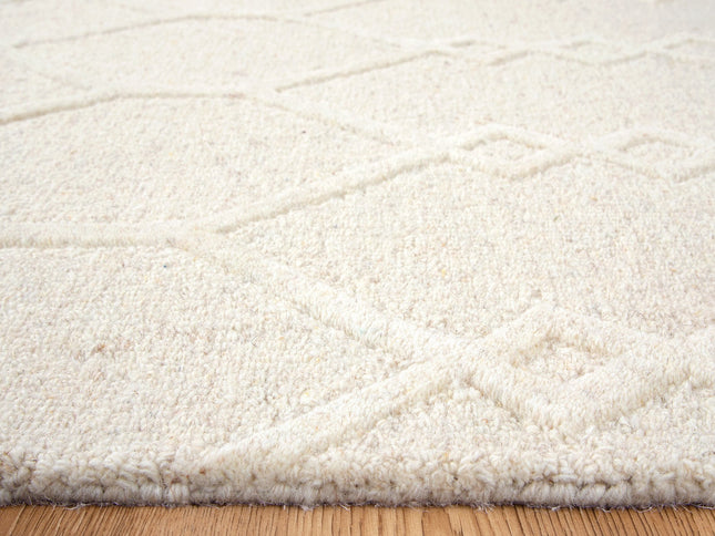 Les Nomades Senso Cream Wool Rug