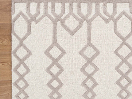 Les Nomades Senso Beige Wool Rug