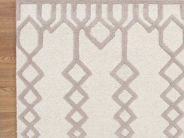 Les Nomades Senso Beige Wool Rug