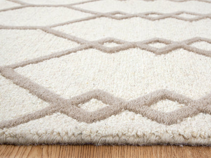 Les Nomades Senso Beige Wool Rug