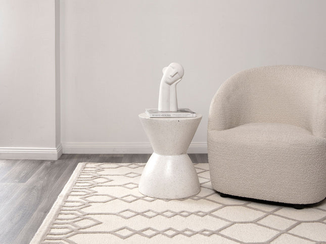 Les Nomades Senso Beige Wool Rug