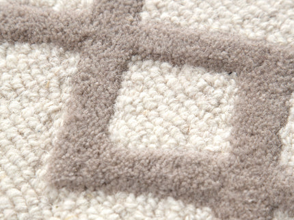 Les Nomades Senso Beige Wool Rug