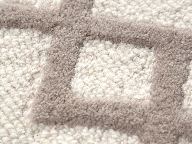 Les Nomades Senso Beige Wool Rug