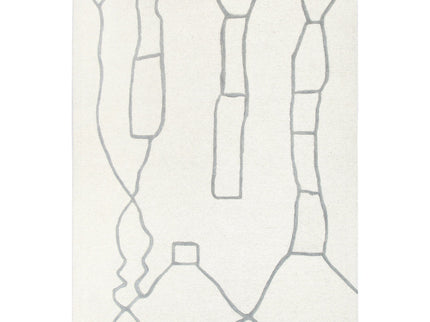 Les Nomades Souk Cream / Grey Wool Rug