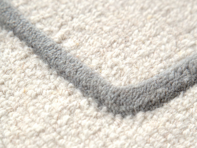 Les Nomades Souk Cream / Grey Wool Rug