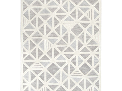 Les Nomades Trilogy Greige Wool Rug