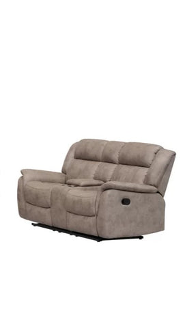 Liberty 2 Seater Manual Recliner - Grey