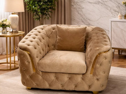 Lucy 1 seater - Beige
