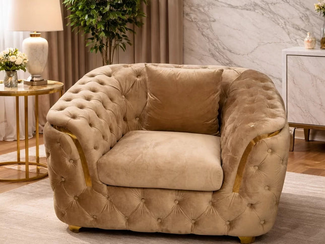 Lucy 1 seater - Beige