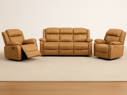 Liberty 3+1+1 Manual Recliner - Tan