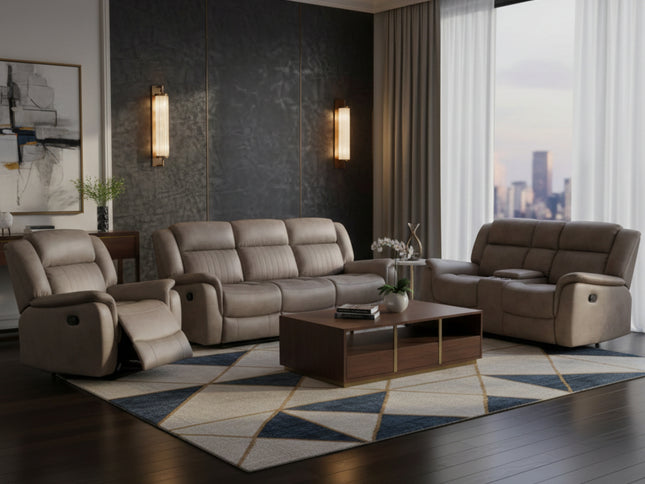 Liberty 3+2+1 Manual Recliner - Grey