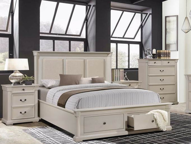Long Island Queen Bed with Drawers