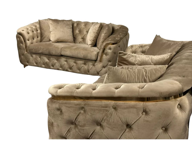 Lucy  3+2+1 Seater - Beige