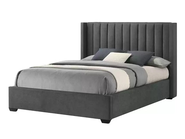 Luna Queen Bed - Grey