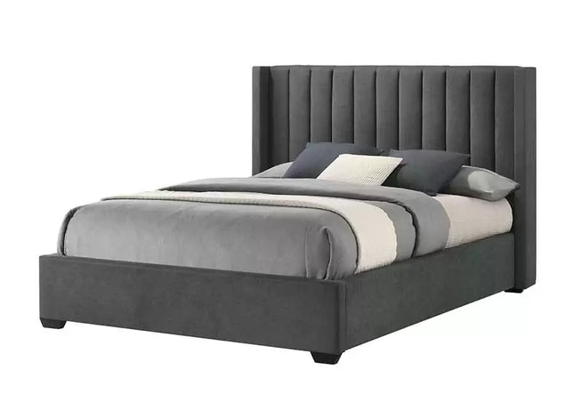 Luna Queen Bed - Grey