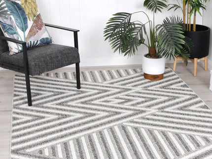 Maldives Hawk Indoor / Outdoor Grey Rug