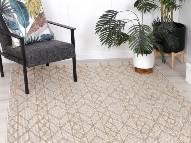 Maldives Gaia Indoor / Outdoor Beige Rug