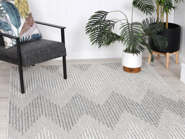 Maldives Eagle Indoor / Outdoor Grey Rug