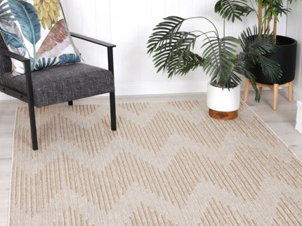 Maldives Eagle Indoor / Outdoor Beige Rug