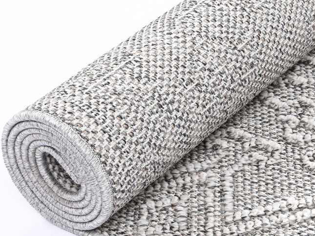 Maldives Braska Indoor / Outdoor Grey Rug
