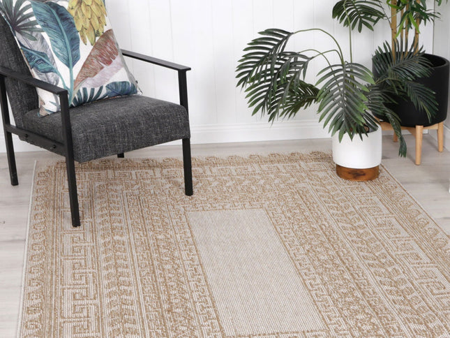 Maldives Aura Indoor / Outdoor Beige Rug