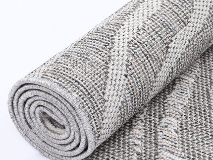 Maldives Safari Indoor / Outdoor Grey Rug