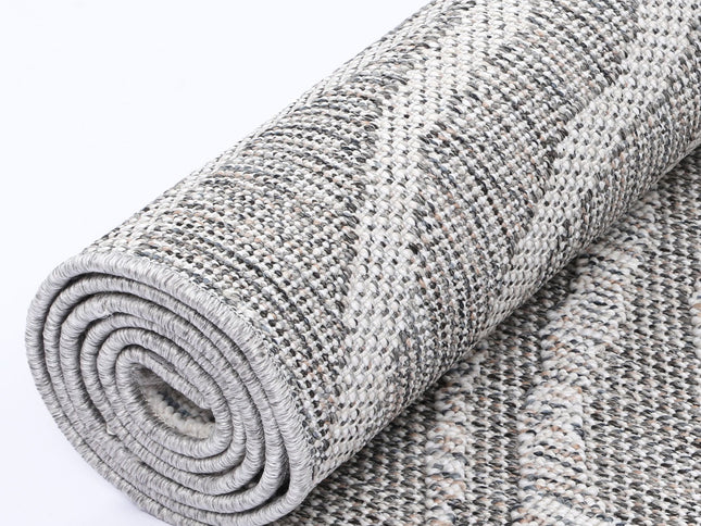 Maldives Safari Indoor / Outdoor Grey Rug