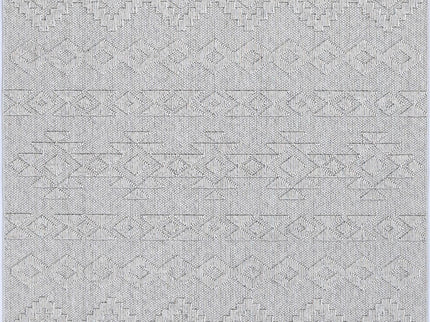 Maldives Tribal Indoor/Outdoor Grey Rug (New landed)