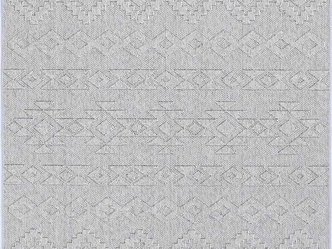 Maldives Tribal Indoor/Outdoor Grey Rug (New landed)