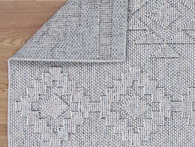 Maldives Tribal Indoor/Outdoor Grey Rug (New landed)