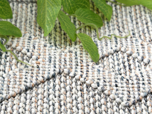 Maldives Tribal Indoor/Outdoor Grey Rug (New landed)
