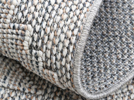 Maldives Tribal Indoor/Outdoor Grey Rug (New landed)