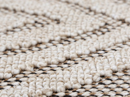 Maldives Modern Indoor/Outdoor Brown Rug (New landed)