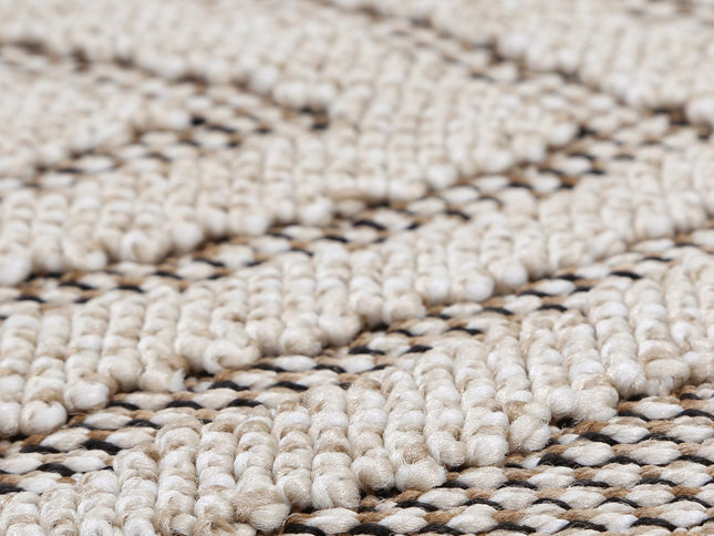 Maldives Modern Indoor/Outdoor Brown Rug (New landed)