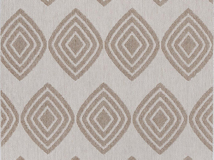 Maldives Modern Indoor/Outdoor Beige Rug (New landed)