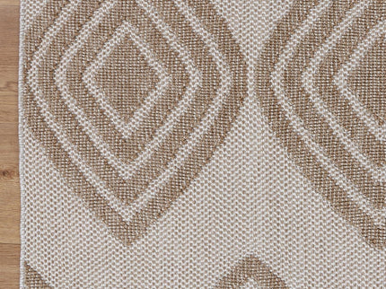 Maldives Modern Indoor/Outdoor Beige Rug (New landed)