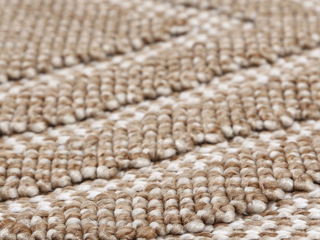 Maldives Modern Indoor/Outdoor Beige Rug (New landed)