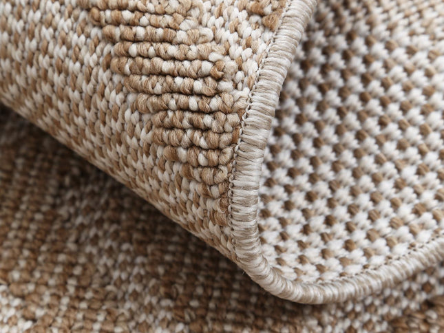 Maldives Modern Indoor/Outdoor Beige Rug (New landed)