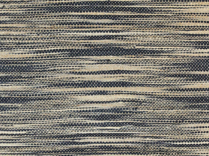 Malmo Grey Stipe Natural Jute Rug