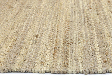 Malmo Stipe Natural Jute Rug Beige